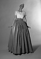 Evening dress, Norman Norell (American, Noblesville, Indiana 1900–1972 New York), silk, cotton, American